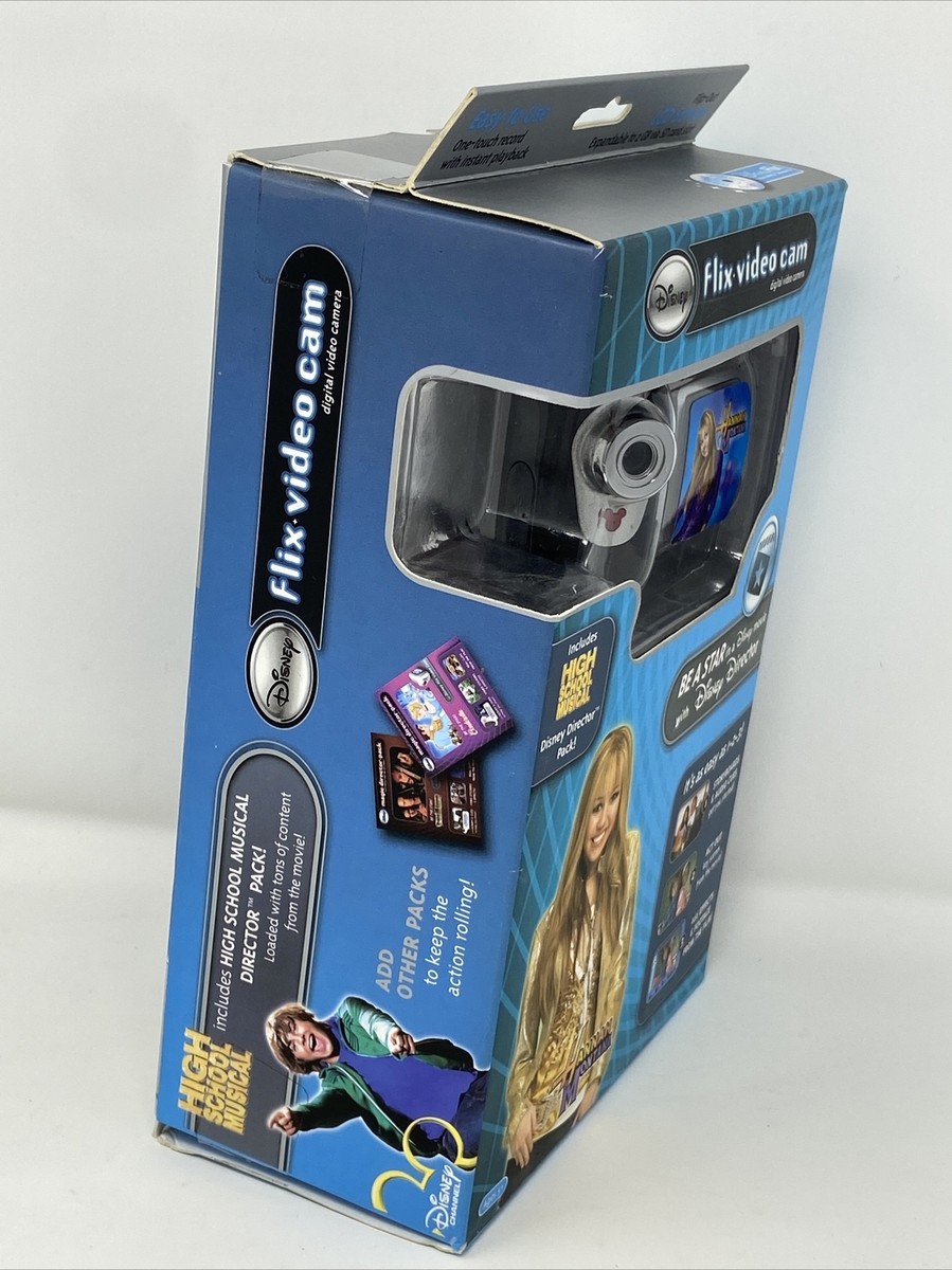 ⭐︎Toy⭐︎Digital 8mm Movie⭐︎camera Disney Flix Kids Digital Video Black Camera Camcorder Sakar Movie