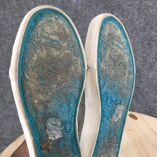 Blowfish Malibu Shoes Womens 8 Marley Slip On Sneaker Grey Fabric Casual Comfort - Picture 12 of 15