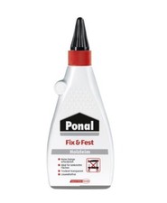 Ponal Fix & Fest Holzleim 500g Weiß Flasche Holzklebstoff Soforthaftung Innen
