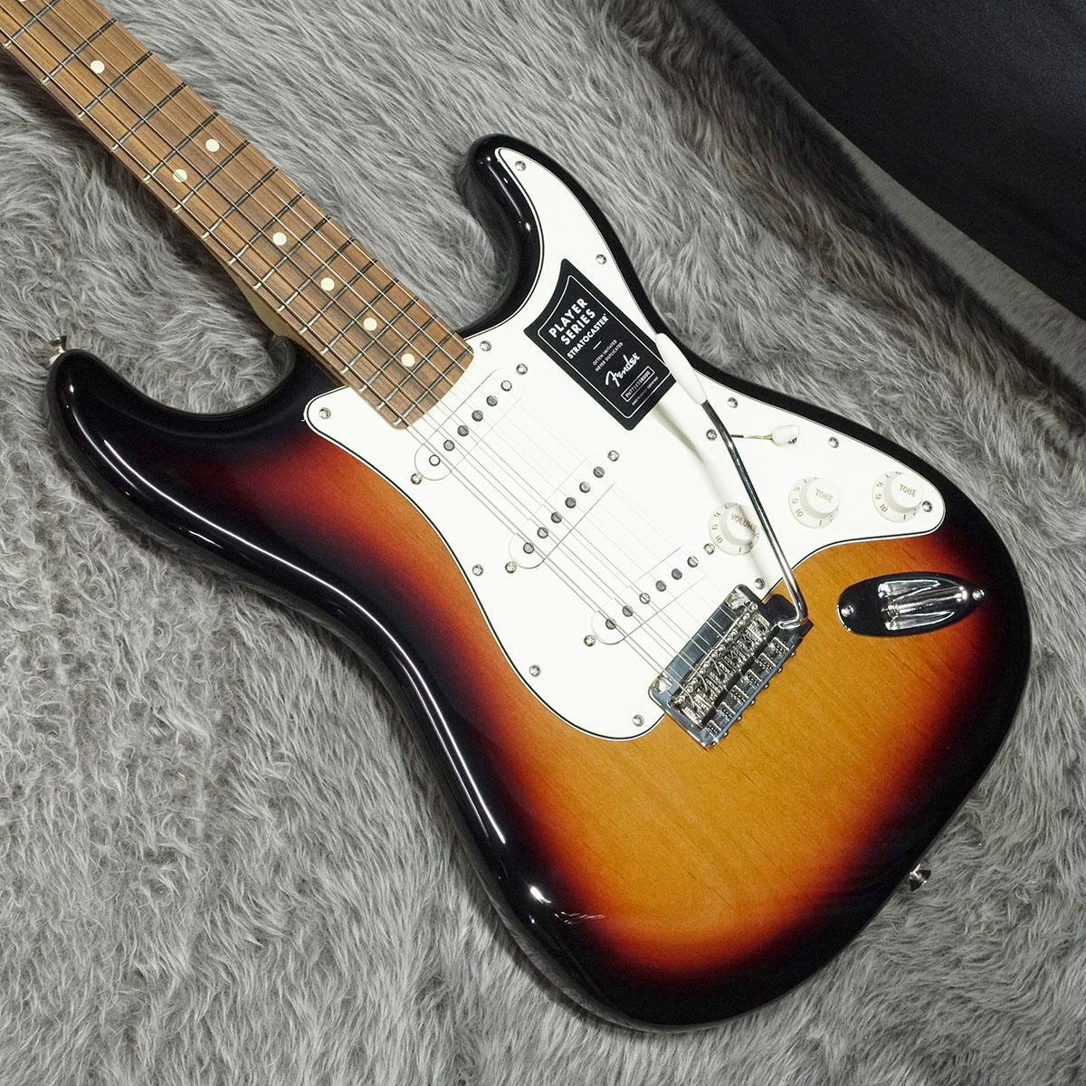 Fender Mexico Player Stratocaster サンバースト Electric Guitar Fender Player Stratocaster PF 3 Tone