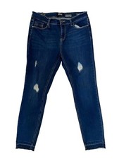 Buffalo David Bitton Slim Skinny Jeans Blue Stretch Womens Size 31x27 EUC  