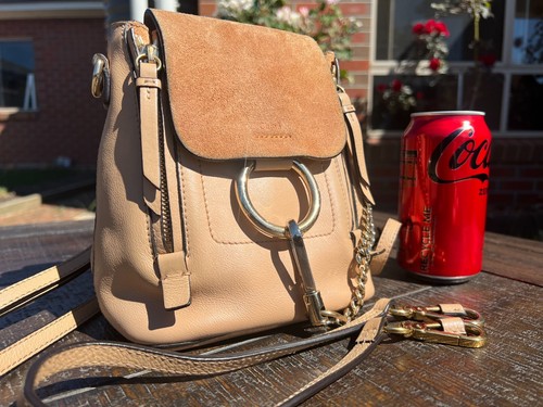 Authentic Chloé Faye Backpack Mini Bag - Picture 21 of 21