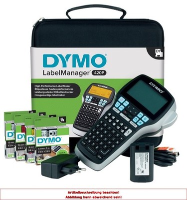DYMO Hand-Beschriftungsgerät 'LabelManager 420P' im Koffer