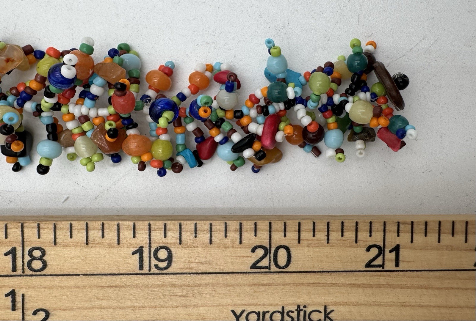 Beaded Statement Necklace Multicolor Jewelry Arti… - image 8