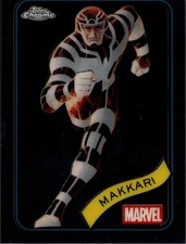 2025 Topps Chrome Marvel Makkari Card #114
