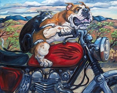 Zippity Do Da Art Print by CR Townsend 12 x 10'' Paper Size New Unframed