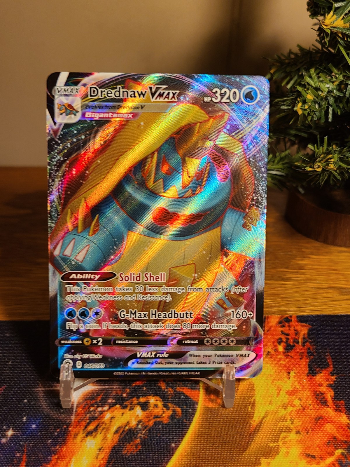 Drednaw VMAX 15/73 Champions Path Holo