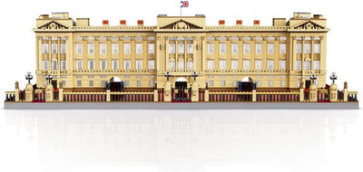 Architecture Buckingham Palace Building Blocks, 5604+Pcs Modular House Building