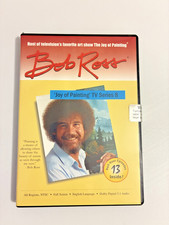 Boib Ross The Joy of Painting TV Series 8 - 3 Disk Set DVD - Excellent Cond.
