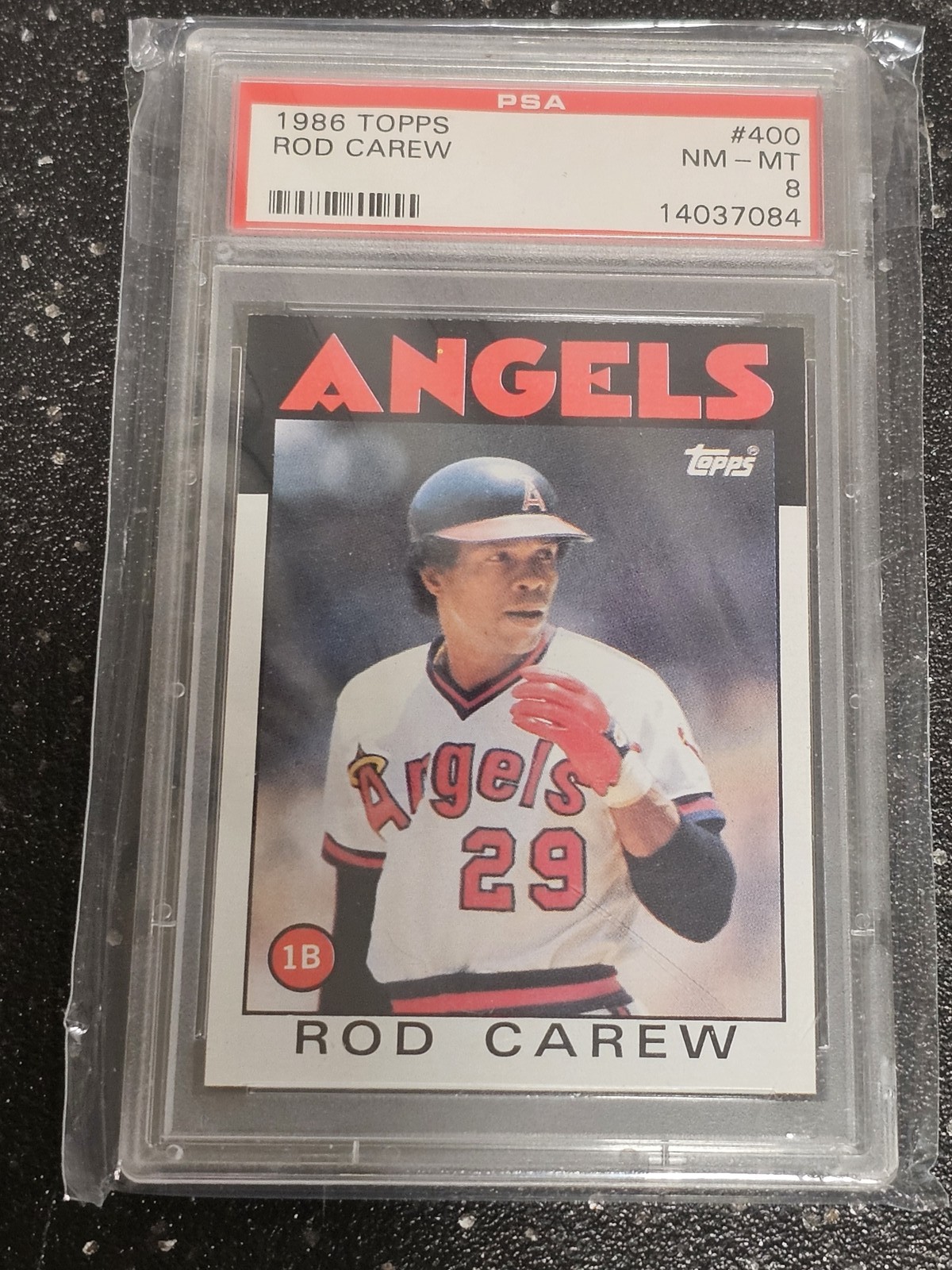 Baseball 1986 Topps Rod Carew #400 PSA 8 Near Mint HOF