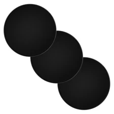 Black Portable Electronic Device Mount with Reusable Adhesion for Suction Cups