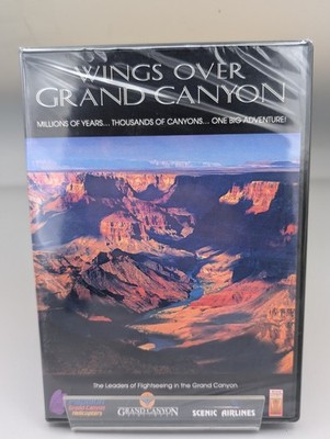 Wings Over Grand Canyon DVD VIDEO DOCUMENTARY aerial adventure nature beauty NEW