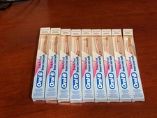 Lot of 9 New old stock Oral-B End-Tufted Toothbrush
