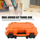 Cordless Power Drill Hard Storage Box With Protective EVA Lining For Travel Use