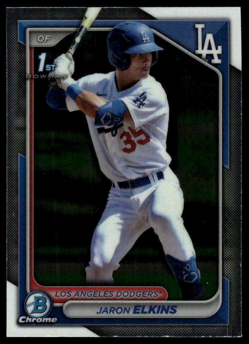 2024 Bowman #BCP-106 Jaron Elkins Chrome Prospects