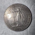 1900 Hong Kong Trade Dollar Queen Victoria KM#10 Silver Coin XF/AU