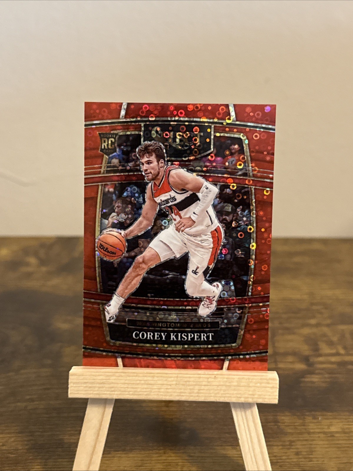 🔥2021-22 Panini Select Basketball #81 Corey Kispert RC Red Disco /49 Concourse