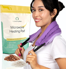 Microwavable Heating Pads for Lower Back, Neck, and Shoulder Pain Relief - Moist