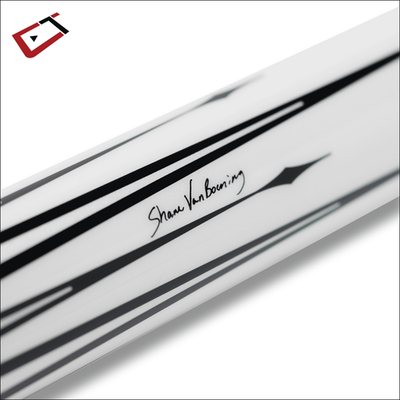 Cuetec Cynergy SVB GEN-2 White 95-136LTW Pool Cue 12.5mm Carbon