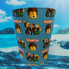 Handmade Fabric Waste Basket Storage Bin - Will match all styles of Lampshades a