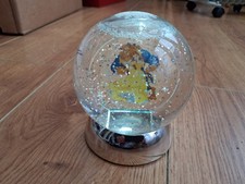 Beauty And The Beast Waterdazzler Snow Globe Light Up Battery Operated 