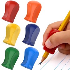 6 Pcs Writing Grips, Pencil Holder for , Left Right Hand, Finger Support