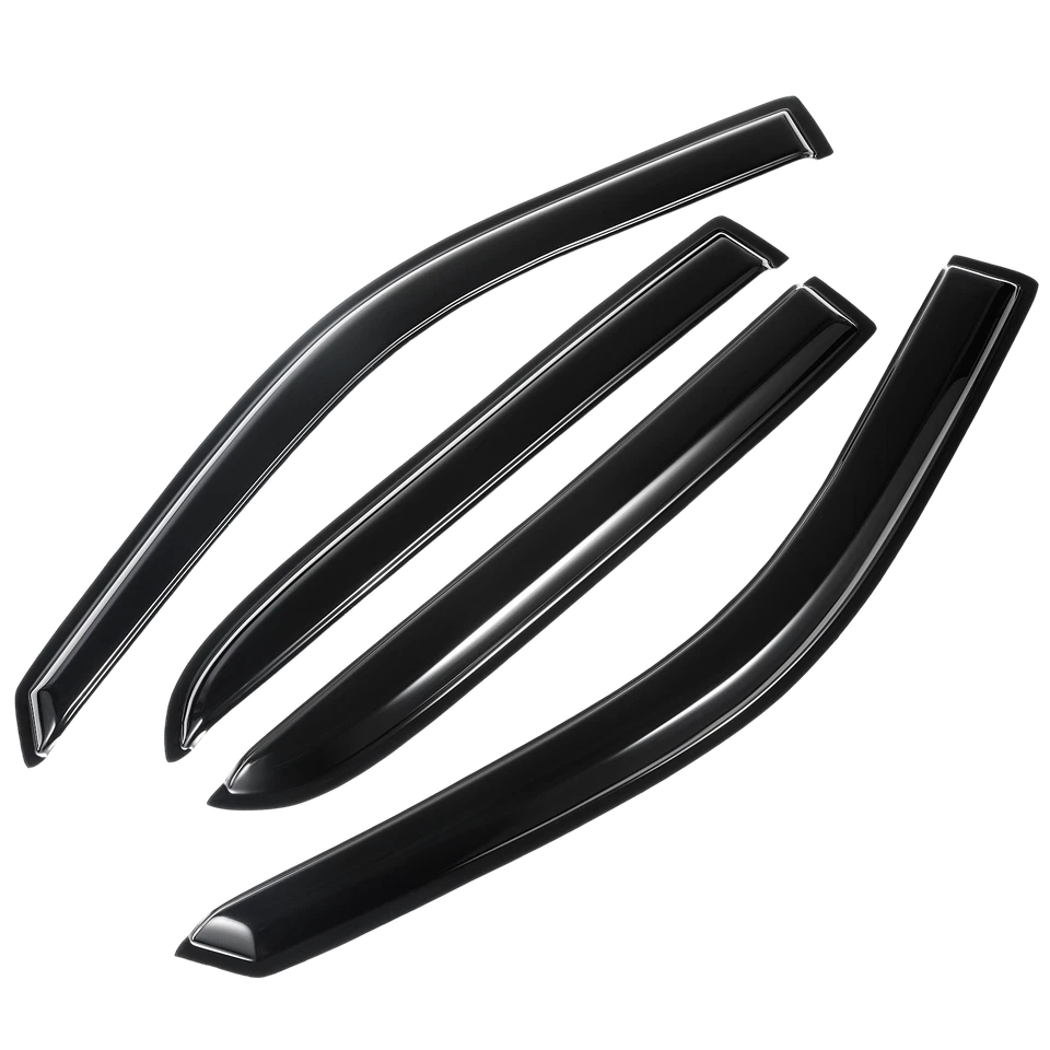 Visera de ventana genuina Dodge Ram 1500 2500 3500 2009-2018 doble cabina ventilación protector de lluvia Foto 4 de 4