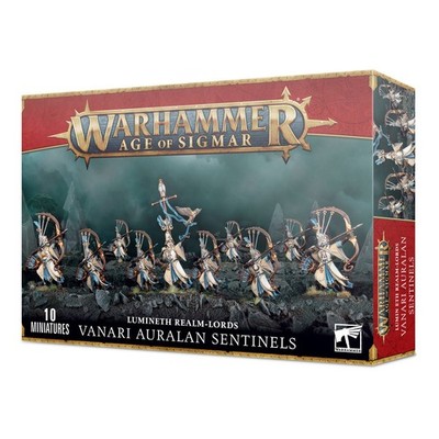 Warhammer Age Of Sigmar - Lumineth Realm-Lords Vanari Auralan Sentinels