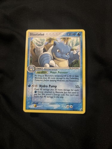 Blastoise - 14/100 - Holo EX Crystal Guardians