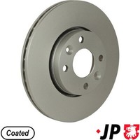 2X JP Group Bremsscheibe JP 4363100800 FüR Clio Renault BR0 Nissan Modus KR0 CR0