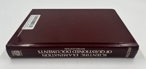 Wissenschaftliche Prüfung befragter Dokumente, überarbeitete Aufl. Ordway Hilton - Bild 6 von 6