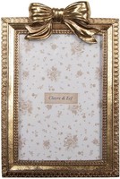 Clayre & Eef 2F1280 Fotorahmen 13X3X20 Cm / 10X15 Cm Goldfarben