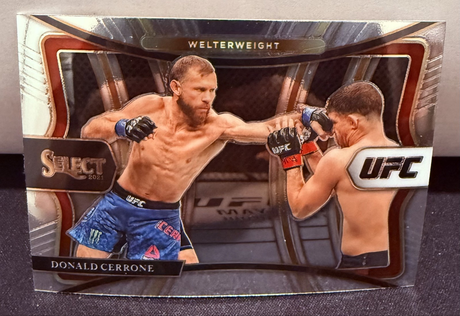 2021 Panini Select UFC DONALD CERRONE #114 PREMIER level SP Welterweight