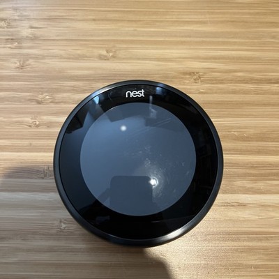 Google Nest Learning Thermostat (3. Gen) - SCHWARZ - NUR DISPLAY - UK - (20)