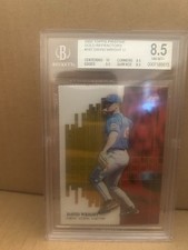 🔥2002 Topps Pristine #167 David Wright Gold Ref. RC 34/70 BGS 8.5!