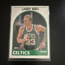 NBA Hoops 1989-90 Larry Bird #150 Boston Celtics Base Set Basketball Card