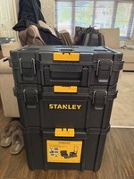 STANLEY TOOL BOX MODULAR ROLLING QuickLink Rolling Workshop STST83319-1