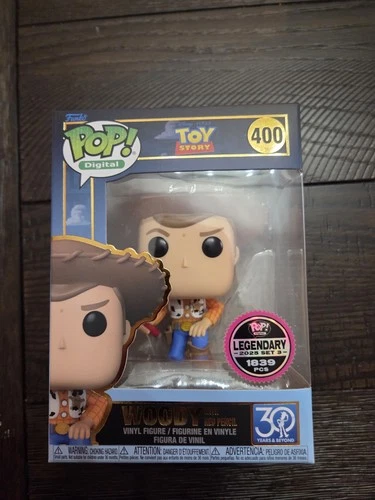 Funko Pop Vinyl Toy Story Woody w/ Red Pencil #400 LEGENDARY 1839pcs + Protector