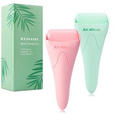 2 Pack Ice Roller for Face and Body Massage, Facial Roller Skin Care Tool for Re