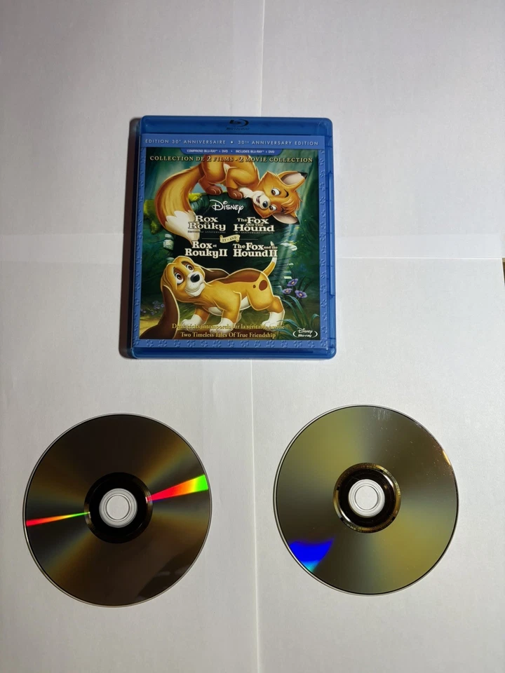 The Fox and the Hound 1&2 (30th Anniversary Edition Blu-ray)  - Image 3 of 4