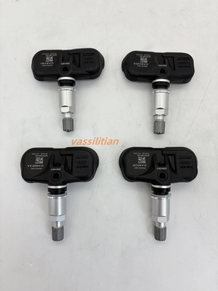 DENSO 4X Tire Pressure Sensors 42753-SWA-A03 315MHz for Honda CR-V 07-11 - Image 4 of 4