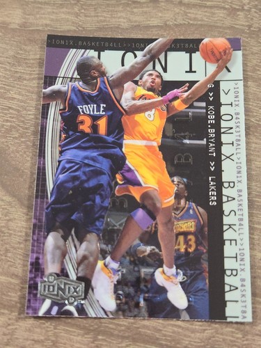 Kobe Bryant #25 1999 Upper Deck Ionix card