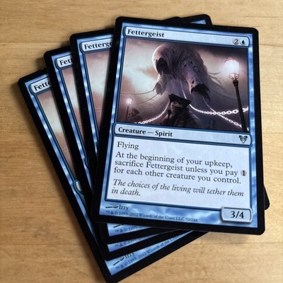 Fettergeist x4 AVR MTG Free Shipping 