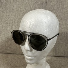 Rag Bone Round Silver Sunglasses Brown RNB1017/S KB7 Size 49/23-145 mm