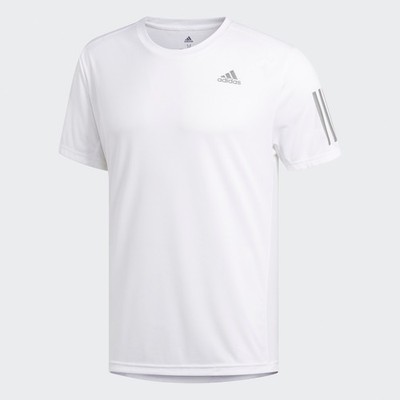 Adidas Own The Run Tee Herren - Training / Running Top - Weiß - Black Friday Sale