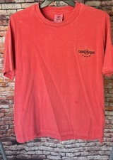 Vtg Captain Morgan's Embroidered Single Stitch T-Shirt Adult Sz L - MADE IN USA