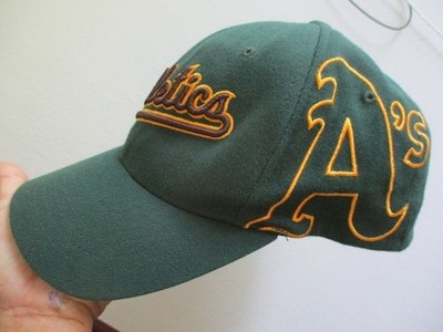 Athletics major league baseball cap green cotton twill hat sample not sent USA