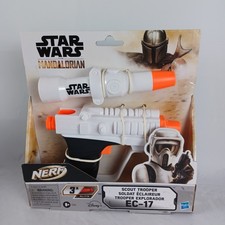 NERF STAR WARS MANDALORIAN SCOUT TROOPER EC-17 BLASTER Cosplay - NEW RARE