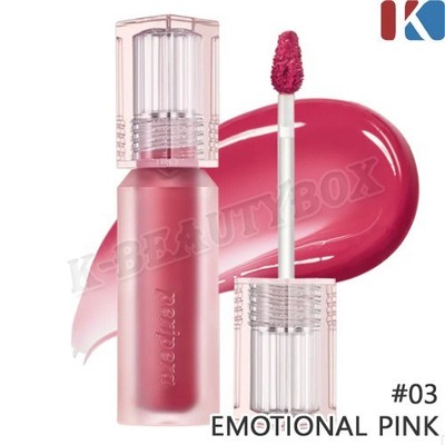 PERIPERA Water Bare Tint 3.7g #03 Emotional Pink Moisturizing Vivid Lip Tint NEW