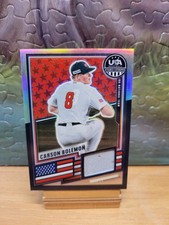 2026 Panini Stars & Stripes USA Baseball Carson Bolemon Relic Game-Worn Silver